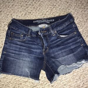 American Eagle Blue Jean Shorts